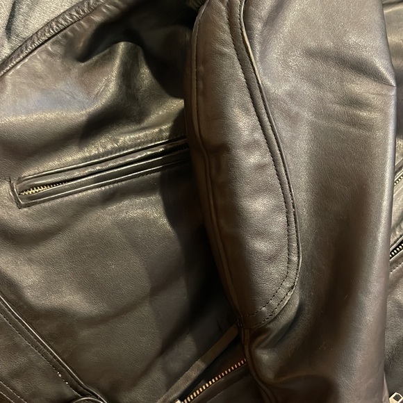 Leather Firstgear Hein Gericke armored motorcycle jacket Perfect condition - Picture 4 of 12
